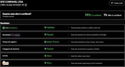 Site verificado e verdadeiro:55ccom